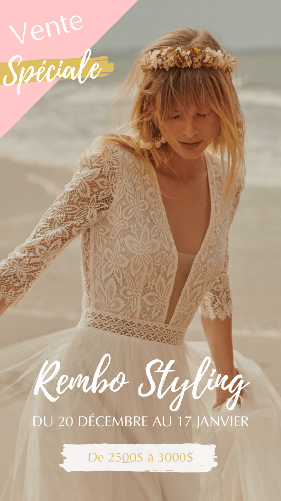 rembo styling vente spéciale trunk show dream it yourself