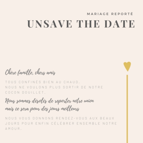 1-Unsave the date 