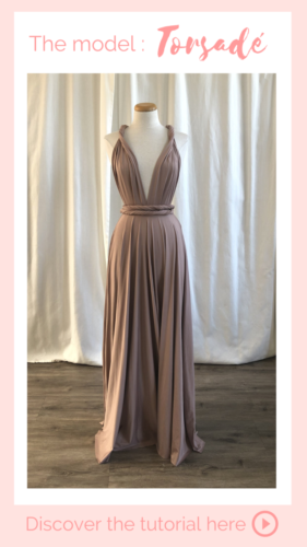 Nouage torsadé - Infinity dress 